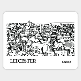 Leicester England Magnet